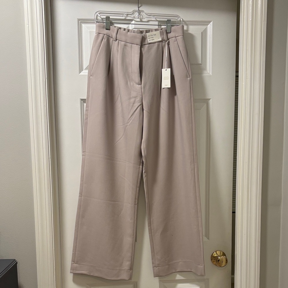 A&F Sloane Tailored Wide Leg Pant
